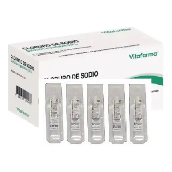 Sf Cloruro 0.9% Suero De 10 Ml Vitafarma Pack 10 Unidades