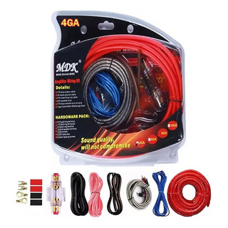 4ga Kit Instalación Rca De Cable De Audio Estéreo Para Coche 4ga Kit Instalación Rca De Cable De Audio Estéreo Para Coche