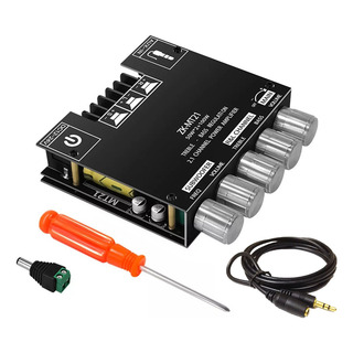 Caipw Placa Amplificadora De Potencia Digital 50wx2 + 100w Zk-mt21 + Cable Aux 3m Extensión Caipw Placa Amplificadora De Potencia Digital 50wx2 + 100w Zk-mt21 + Cable Aux 3m Extensión
