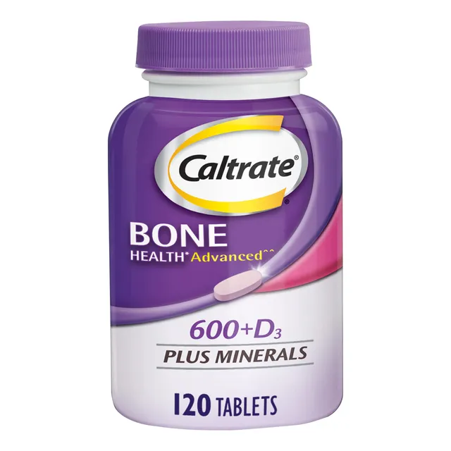 Suplemento Caltrate 600 Plus D3 Calcium 600 Mg - 120 Tableta