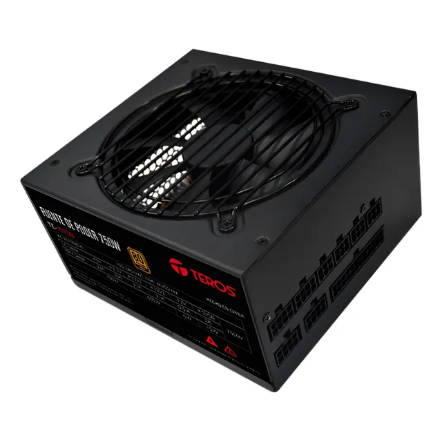 Fuente De Poder Teros Te7175 750w 80+ Gold Full Modular Atx