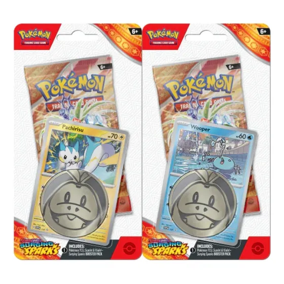 Pokemon Tcg Check Blister Surging Sparks (aleatorio)
