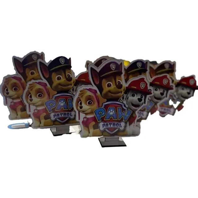   Centro De Mesa Paw Patrol 2 Decoración Memoestampados