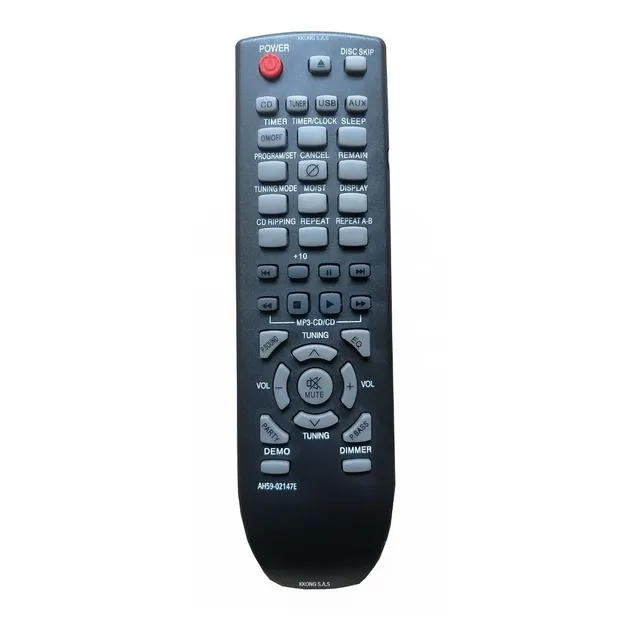 Control Remoto Para Mini Componente Compatible Con Samsung 