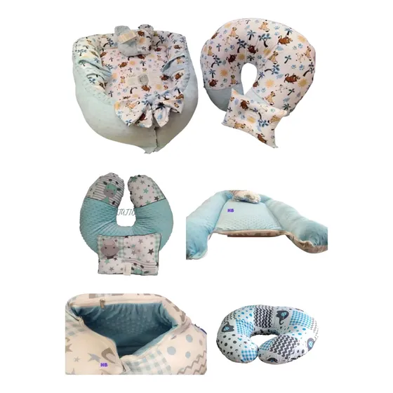 Almohada Para Lactancia Cojin Bebe + Nido Para Recién Nacido