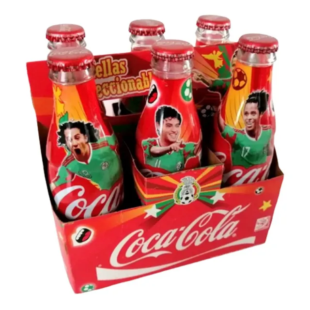 6 Botellas Coleccionables De Coca Cola Sudáfrica 2010 