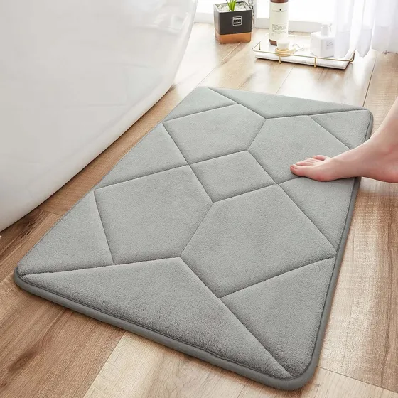 Cjc Tapete Baño Espuma Viscoelastica Super Absorcion Agua 24