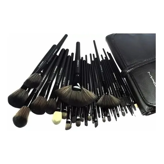 Set De Brochas Y Pinceles  Juego De 32 Uds Mac  Maquillaje