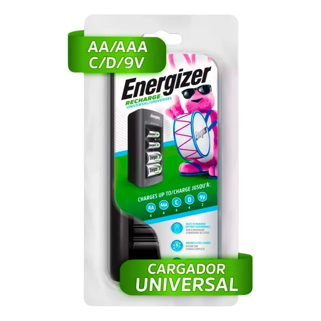 Cargador Energizer Para Pilas Tamaño D Recargables