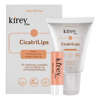 Kit Home Care LĂĄbios - Cicatrilips E Balm Labial - Kirey Kit Home Care LĂĄbios - Cicatrilips E Balm Labial - Kirey