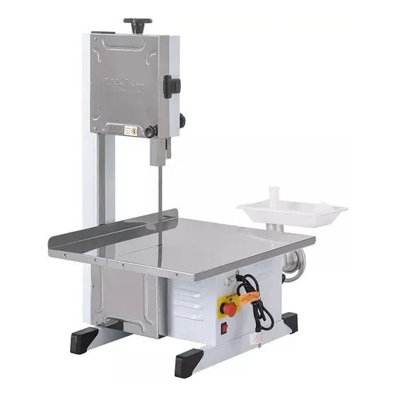 Sierra Sin Fin Carnicera Mesa Seery Con Picadora De Carne