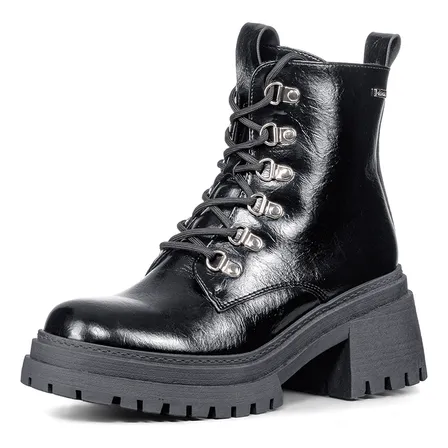 Botin Casual Mujer Eco Cuero Clasico Moda Weide Dh85