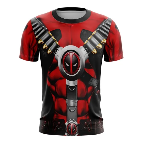  Playera Sublimada Deadpool Traje