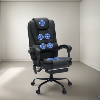 Hoffree Silla De Oficina Ejecutiva Con Masaje Reclinable Con Hoffree Silla De Oficina Ejecutiva Con Masaje Reclinable Con
