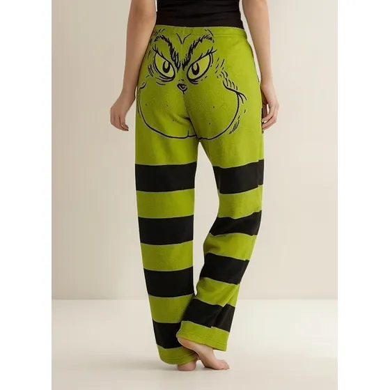Cómo El Grinch Robó Pantalones Y Pijamas De Moda Navideña