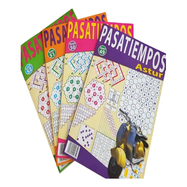 Sopas De Letras Sudoku Puzzles  Autodefinido 4 Revistas 