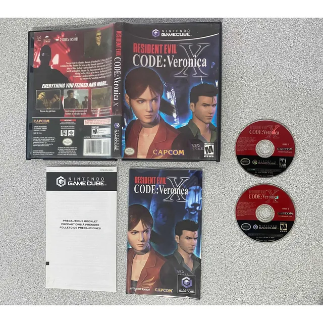 Resident Evil Code Veronica X Gamecube Original Y Completo
