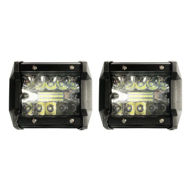 Faros Camineros Juego 20 Led 12/24v Tractor, Camión O 4x4