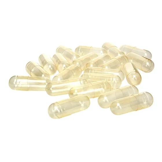 Cápsulas De Gelatina Vacías X1000 Unidades 500mg Transparent