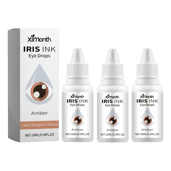 3 Colírios Coloridos, Solução Para Cuidados Com Os Olhos