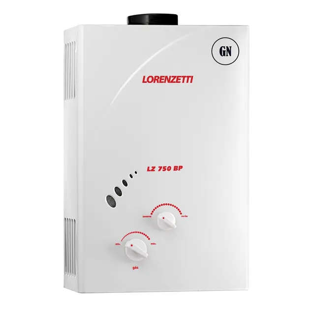 Aquecedor De Água A Gás - Lorenzetti Lz750bp Vazão 7,5l
