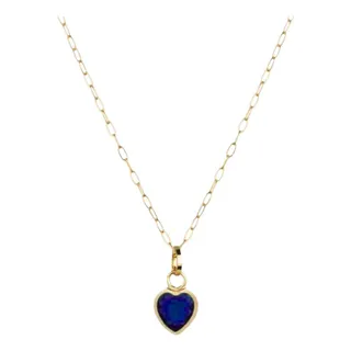 Cordão Feminino Bailarina Ouro 18k 750 40cm Pingente Coração Cordão Feminino Bailarina Ouro 18k 750 40cm Pingente Coração