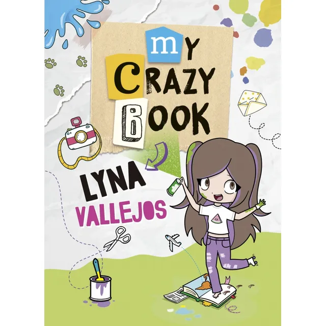 My Crazy Book De Lyna, De Lyna Vallejos. Lyna, Vol. 1. Editorial Altea, Tapa Dura, Edición 1 En Español, 2024