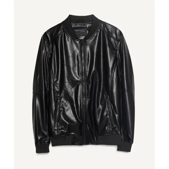 Chaqueta Hombre Seven Bomber Negro Viscosa 45080377-10
