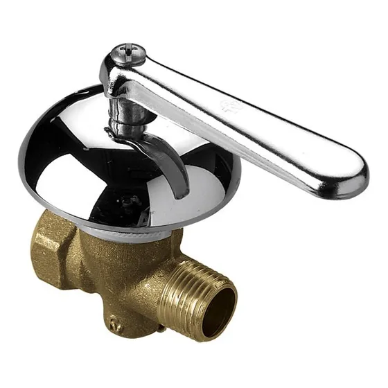Llave De Paso Fv Para Gas 1/2 Con Campana