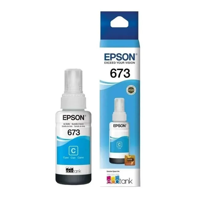 Tinta Epson T673 Ecotank 70 Ml L800 L805 L810 L850 L1800