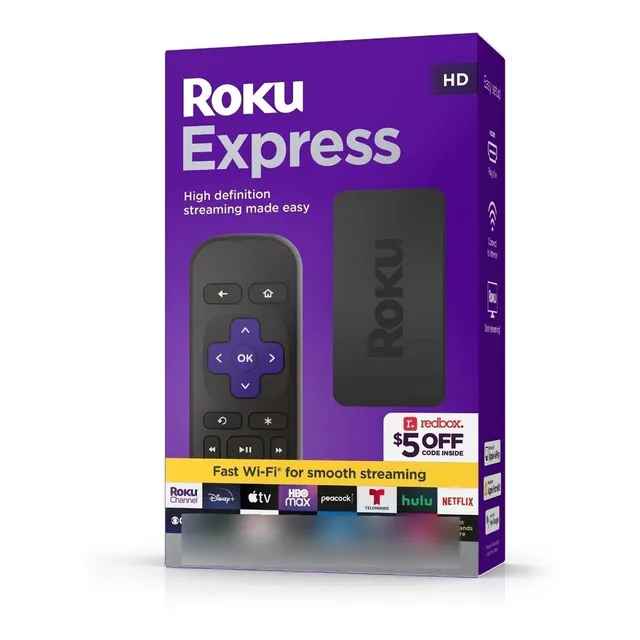 Roku Express (new, 2022) Hd Streaming Netflix Hbo  Disney 
