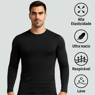 Camisas Segunda Pele Proteção Solar Uv Térmica Camisas Segunda Pele Proteção Solar Uv Térmica