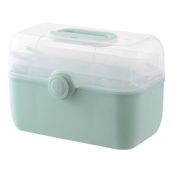 Caja Organizadora De Medicamentos Familiares Con Capacidad,