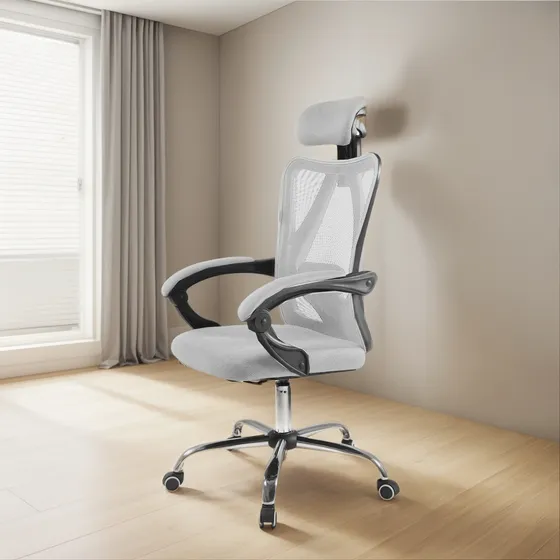 Silla Ejecutiva Ergonómica Lumax Modelo Clyde - Gris