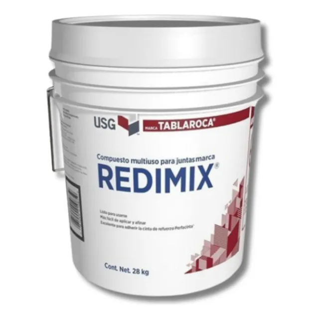 Redimix Compuesto Cubeta De 28 Kg