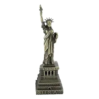 Bella Y Decorativa Estatua De La Libertad. Regalo. Adorno 