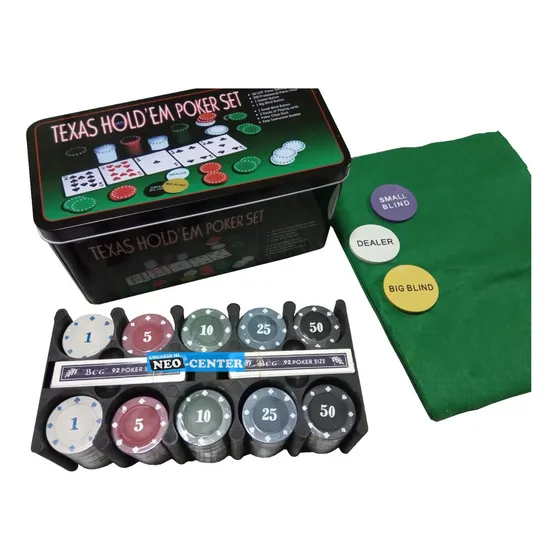 Poker Numerado 200 Fichas Nuevos Sellados * Cod 300-500-n