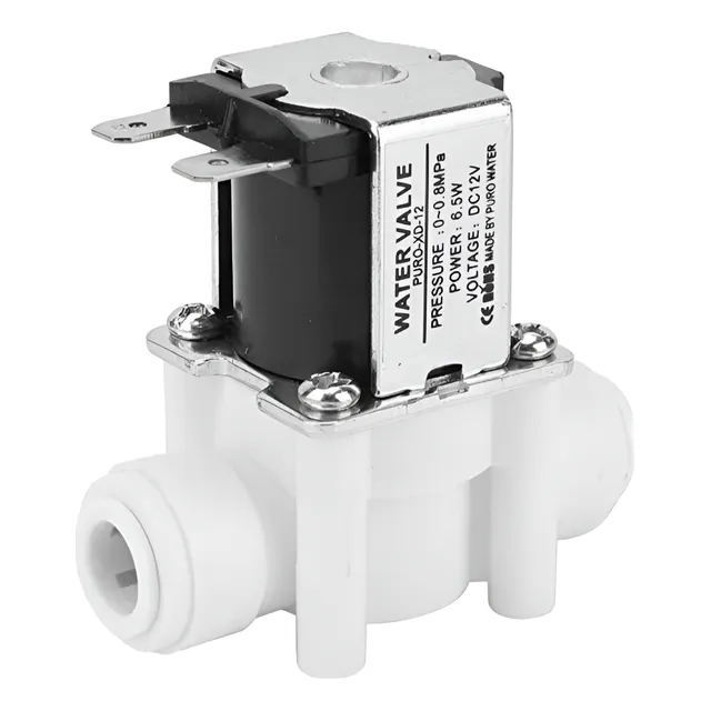 Válvula Solenoide Electromagnética 12vdc 3/8pLG Nc Para Agua