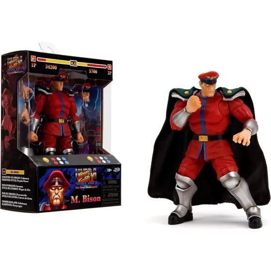 Figura Street Fighter Ii M. Bison Jada Toys