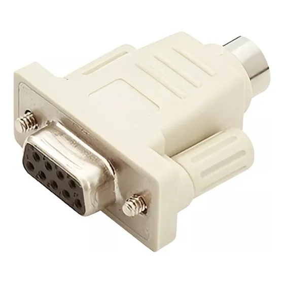 Adaptador Converte Mouse Mini Dimm (ps2) P/ Serial (db9) 
