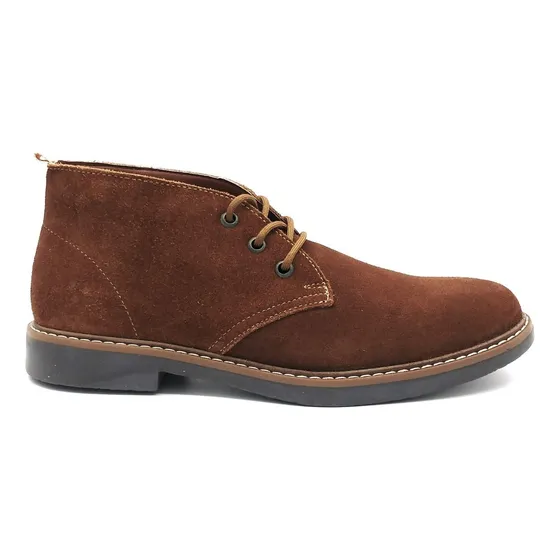 Botín Chelsea De Gamuza Triples Para Hombre 35802