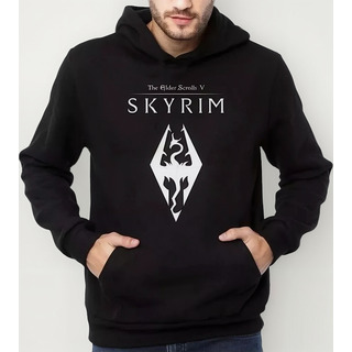 Casaco Moletom The Elder Scrolls - Skyrim E Frete Casaco Moletom The Elder Scrolls - Skyrim E Frete