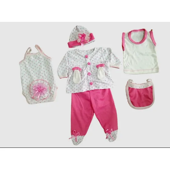 Conjunto Pimer Dia Bebe Niña Modelo Español