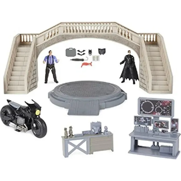 Baticueva Batman 2 Figuras Exclusivas Y Todos Sus Accesorios