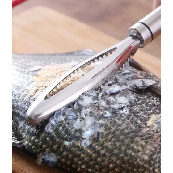 Pelador De Escama Para Pescado Acero Inoxidable