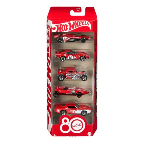 Carros do 80º aniversário do Hot Wheels 5 Mattel | Frete grátis