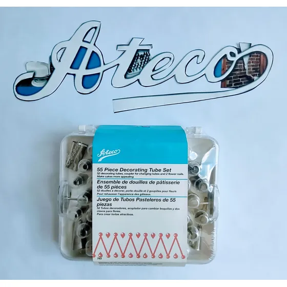 Juego  Boquillas Decorativas 783 Para Pastelería  55 Piezas
