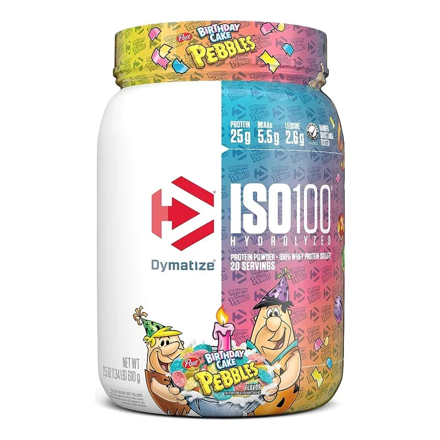 Proteína Hidrolizado Iso 100 Dymatize 1.43lbs 20 Svc Sabores