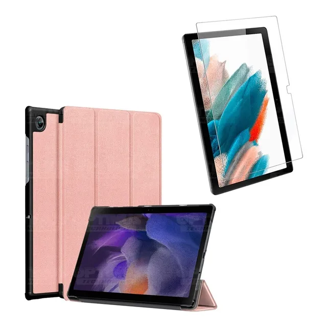 Kit Cristal Y Case Forro Protector Samsung Tab A8 10.5