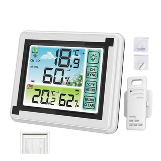 Monitor De Temperatura Y Humedad Sensor De Temperatura Exter Monitor De Temperatura Y Humedad Sensor De Temperatura Exter
